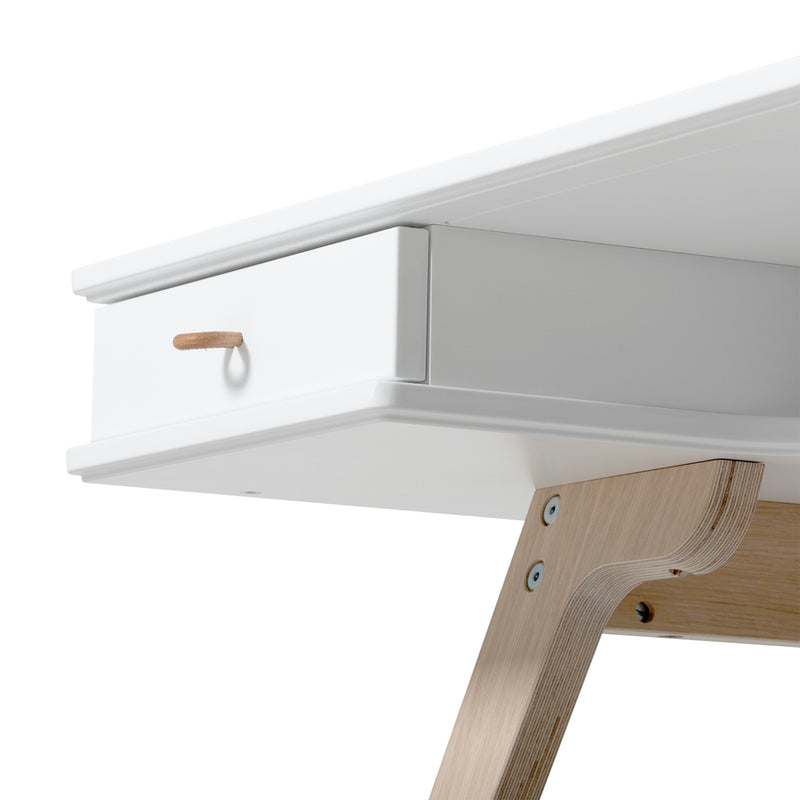 Oliver Furniture  Kinder Schreibtisch Wood 72,6 cm  Weiss/Eiche - Online MY SNOWFLAKE