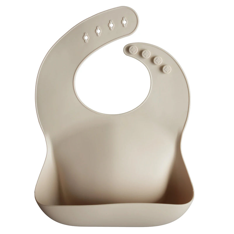 Mushie  Silikon Lätzchen  Shifting Sand - Online MY SNOWFLAKE