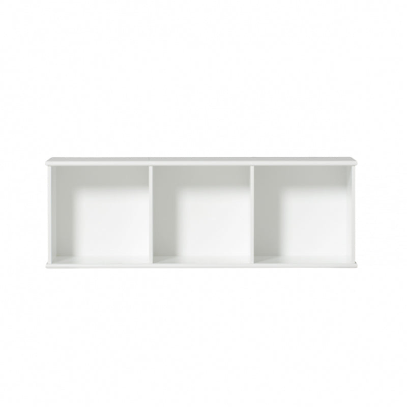Oliver Furniture  Wood Standregal 3x1 Fächer m. Sockel  Weiss - Online MY SNOWFLAKE