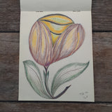 Fantasieblumen Zeichenheft