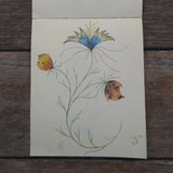 Fantasieblumen Zeichenheft
