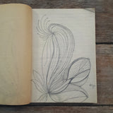 Fantasieblumen und Symbole Zeichenheft