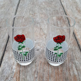 GLÄSERSET ROSE inkl. Ständer
