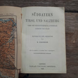 BAEDEKERS Südbayern, Tirol, Salzburg, etc.