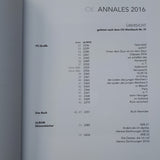 CHRISTOPH KIEFHABER, Annales 2016