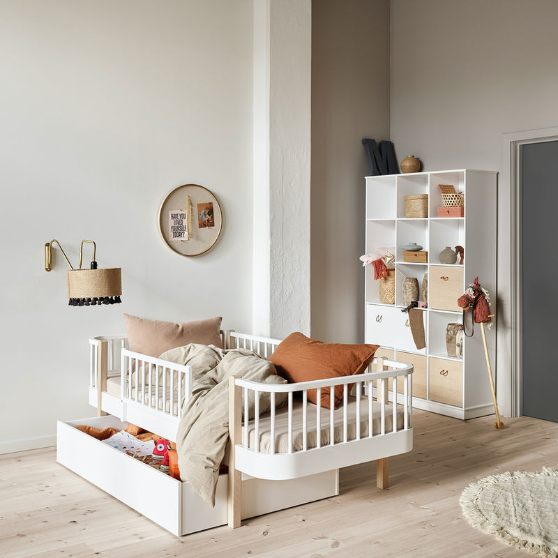 Oliver Furniture  Original Bettschublade Wood 142 x 94 cm  Weiss - Online MY SNOWFLAKE