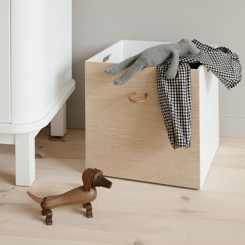 Oliver Furniture  2 Holzkisten für Wood Regal  Weiss/Eiche - Online MY SNOWFLAKE