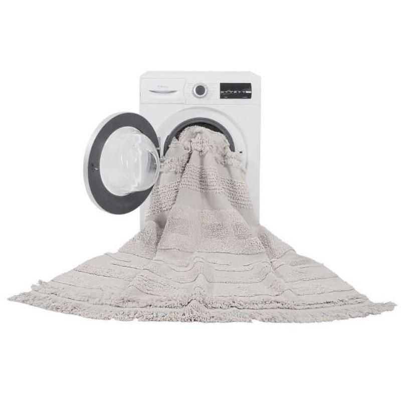 Lorena Canals  Baumwollteppich Air waschbar  Natural