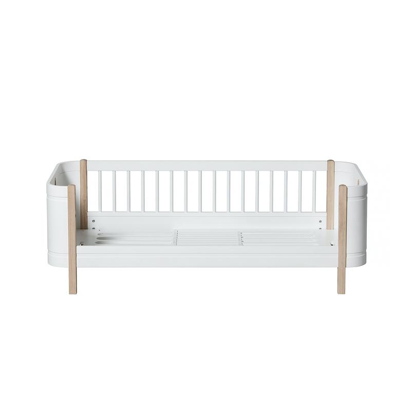 Oliver Furniture  Umbauset Wood Mini+ halbhohes Hochbett zum Juniorbett  Weiss/Eiche - Online MY SNOWFLAKE