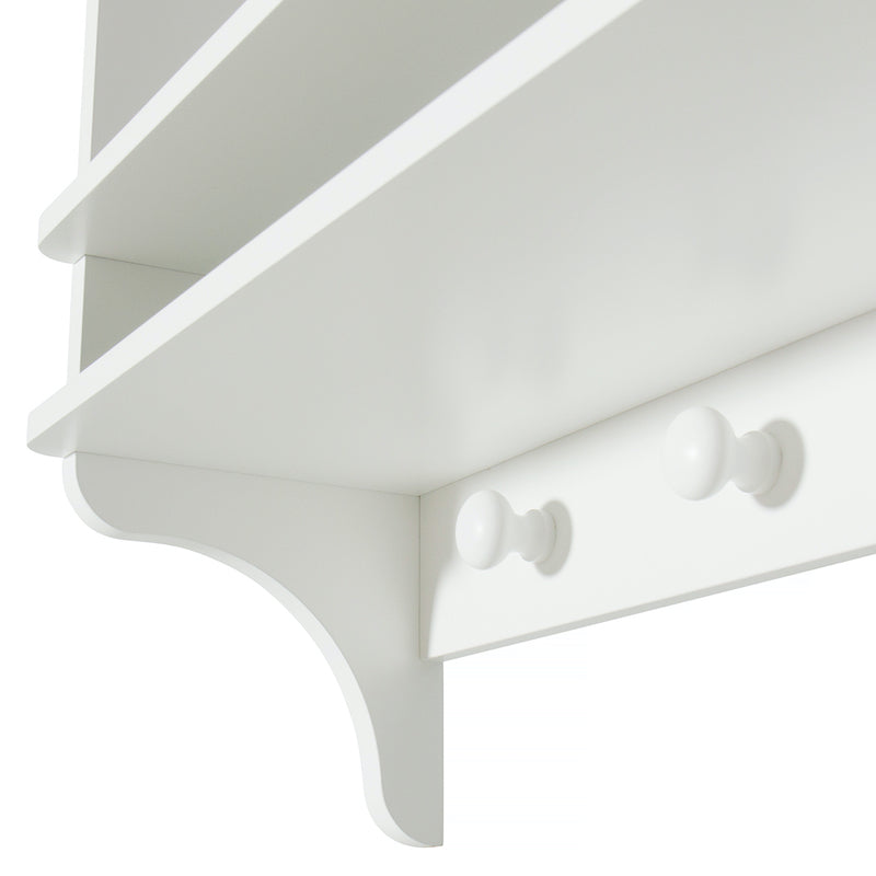 Oliver Furniture  Seaside Bücherregal mit Haken  Weiss - Online MY SNOWFLAKE