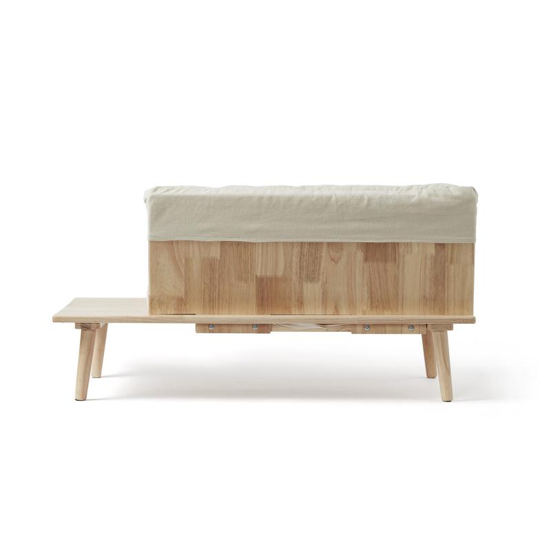 Kids Concept Canapé pour enfants « Saga » naturel/beige