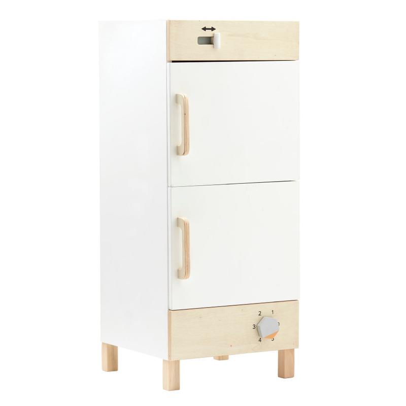 Kids Concept  Holz Kühlschrank  Natur/Weiss - Online MY SNOWFLAKE