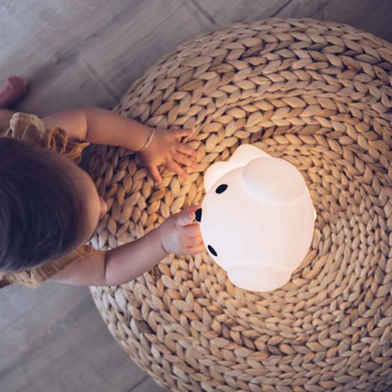 Mr. Maria  First Light Snuffie Lampe  Weiss - Online MY SNOWFLAKE