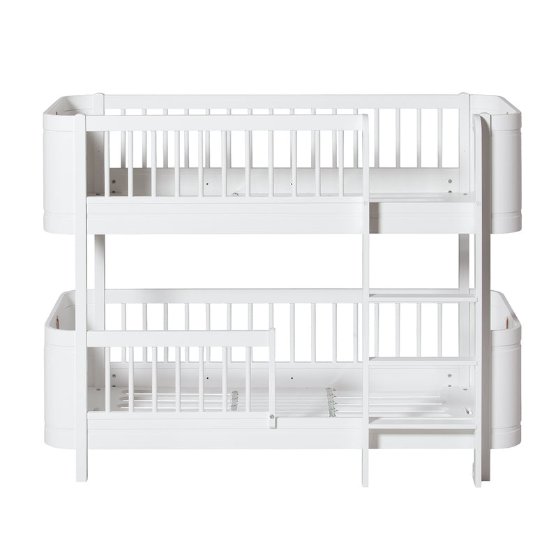 Oliver Furniture  Wood Mini+ Halbhohes Etagenbett  Weiss - Online MY SNOWFLAKE
