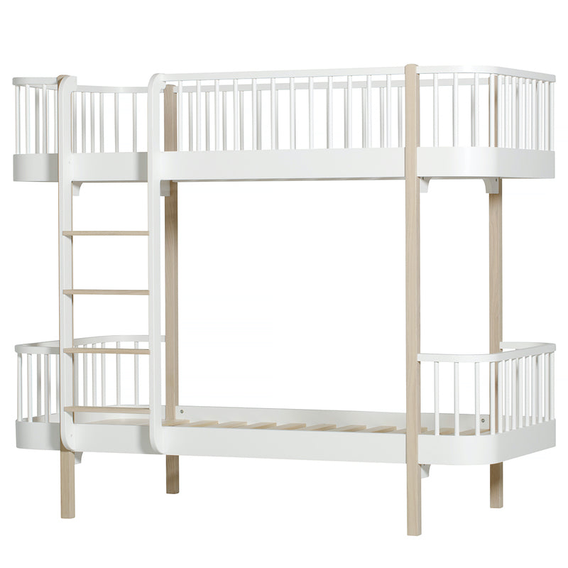Oliver Furniture  Original Etagenbett Wood 90 x 200 cm  Weiss/Eiche - Online MY SNOWFLAKE