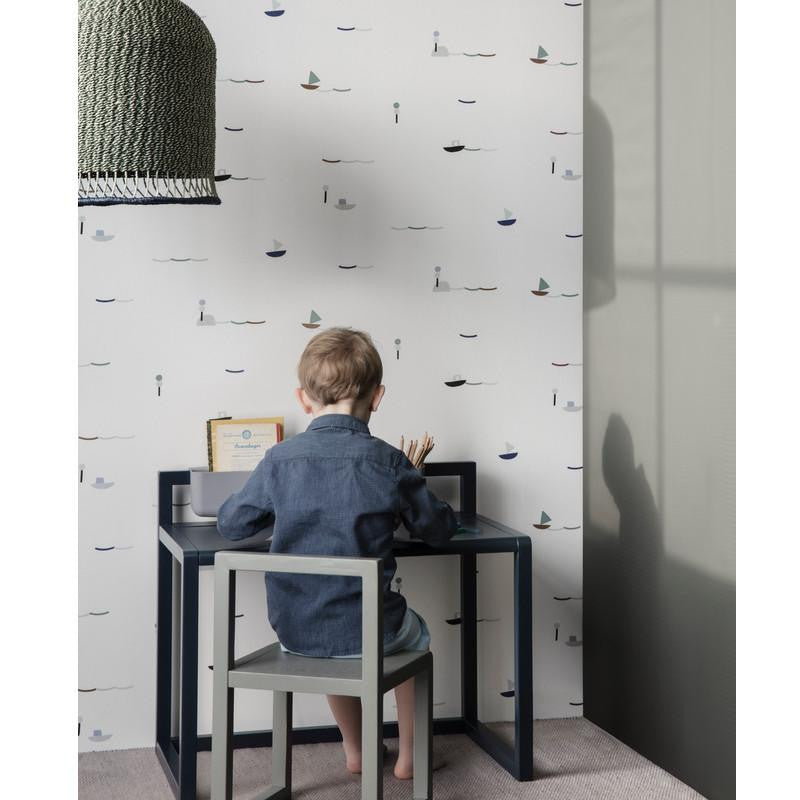 Ferm Living <br/> Little Architect Schreibtisch <br/> Dunkelblau,Schreibtische, Ferm Living - SNOWFLAKE kindermöbel concept store