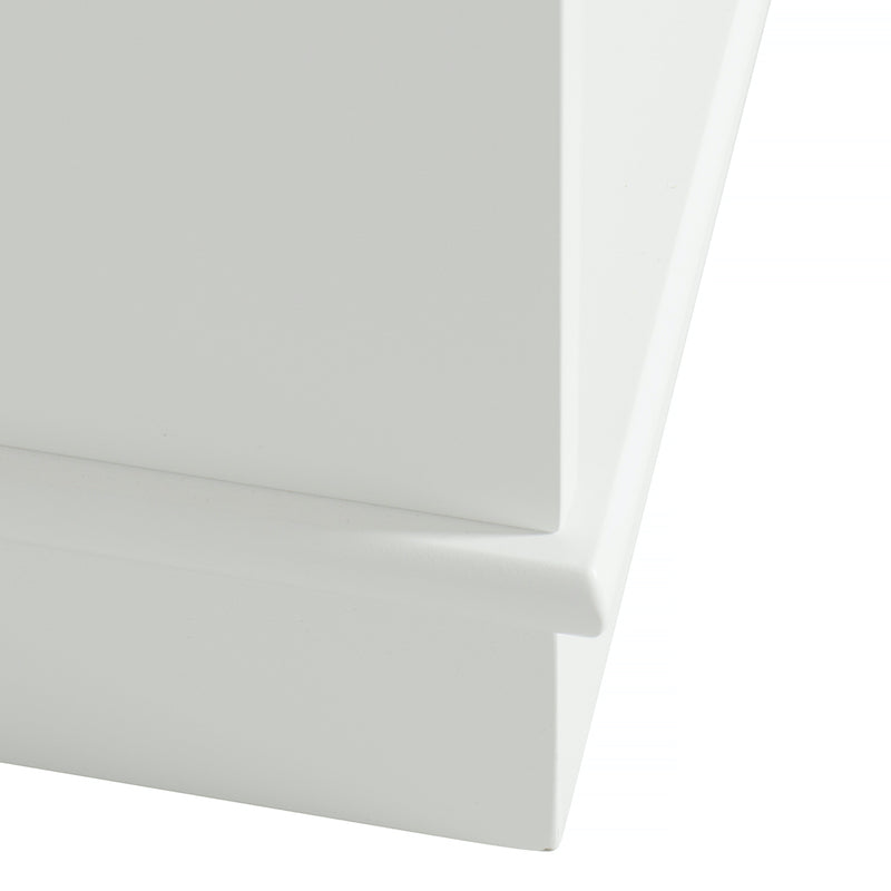 Oliver Furniture  Wood Standregal 3x5 Fächer m. Sockel  Weiss - Online MY SNOWFLAKE