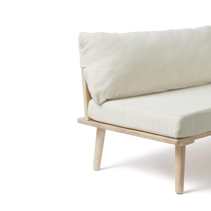 Kids Concept Canapé pour enfants « Saga » naturel/beige