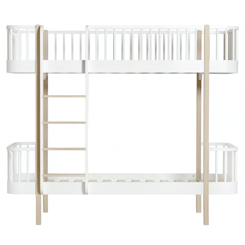 Oliver Furniture  Original Etagenbett Wood 90 x 200 cm  Weiss/Eiche - Online MY SNOWFLAKE