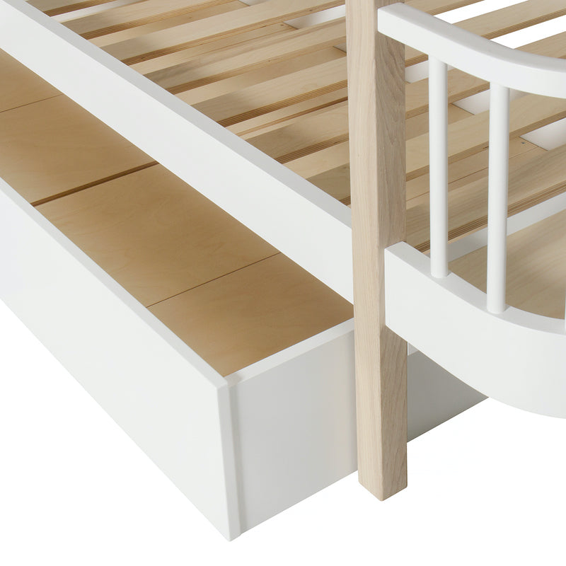 Oliver Furniture  Original Bettschublade Wood 142 x 94 cm  Weiss - Online MY SNOWFLAKE