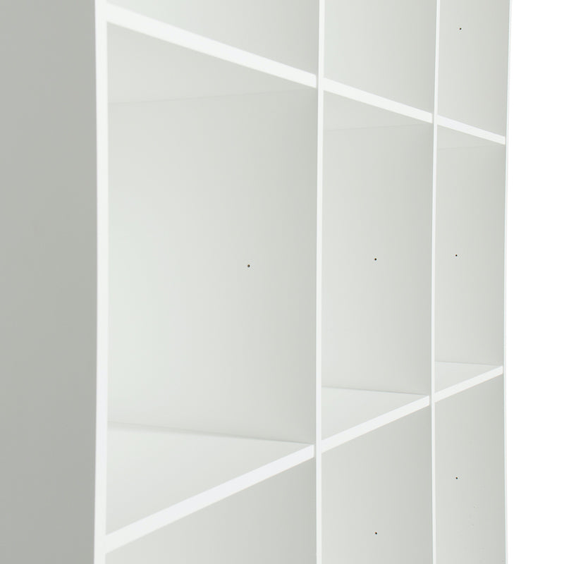 Oliver Furniture  Wood Standregal 3x5 Fächer m. Sockel  Weiss - Online MY SNOWFLAKE