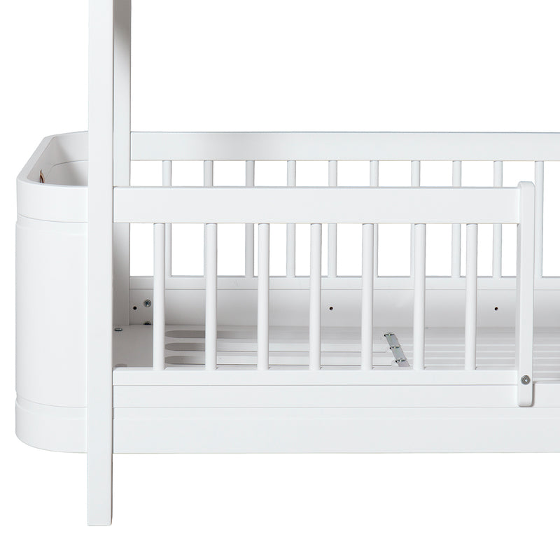 Oliver Furniture  Wood Mini+ Halbhohes Etagenbett  Weiss - Online MY SNOWFLAKE