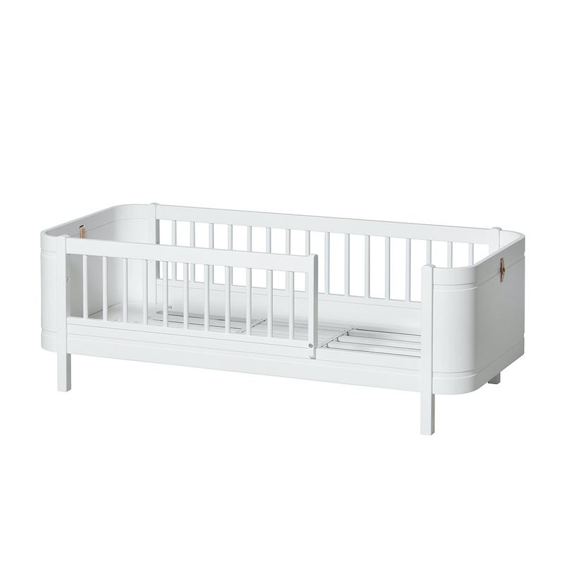 Oliver Furniture Kit de conversion Wood Mini+ lit superposé mi-hauteur en 2 lits juniors Blanc