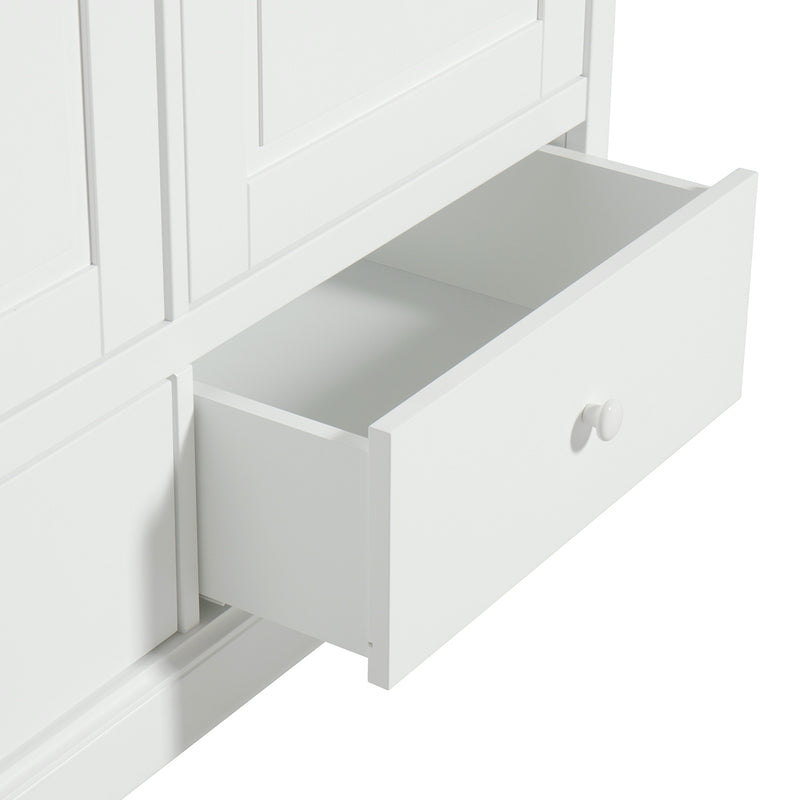 Oliver Furniture  Seaside Kleiderschrank 2-türig  Weiss - Online MY SNOWFLAKE