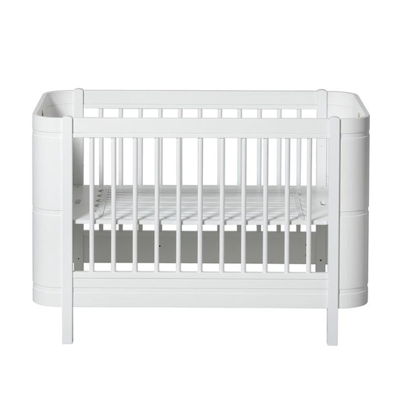 Oliver Furniture  Wood Mini+ Babybett inkl. Umbauset Juniorbett  Weiss - Online MY SNOWFLAKE