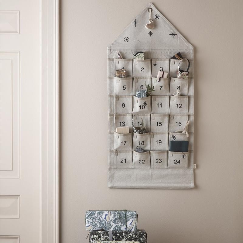 Ferm Living  Adventskalender Star  Sand - Online MY SNOWFLAKE