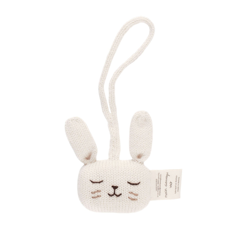 Main Sauvage  Anhänger für Spielbogen/Baby Gym 'Bunny'  Ecru - Online MY SNOWFLAKE