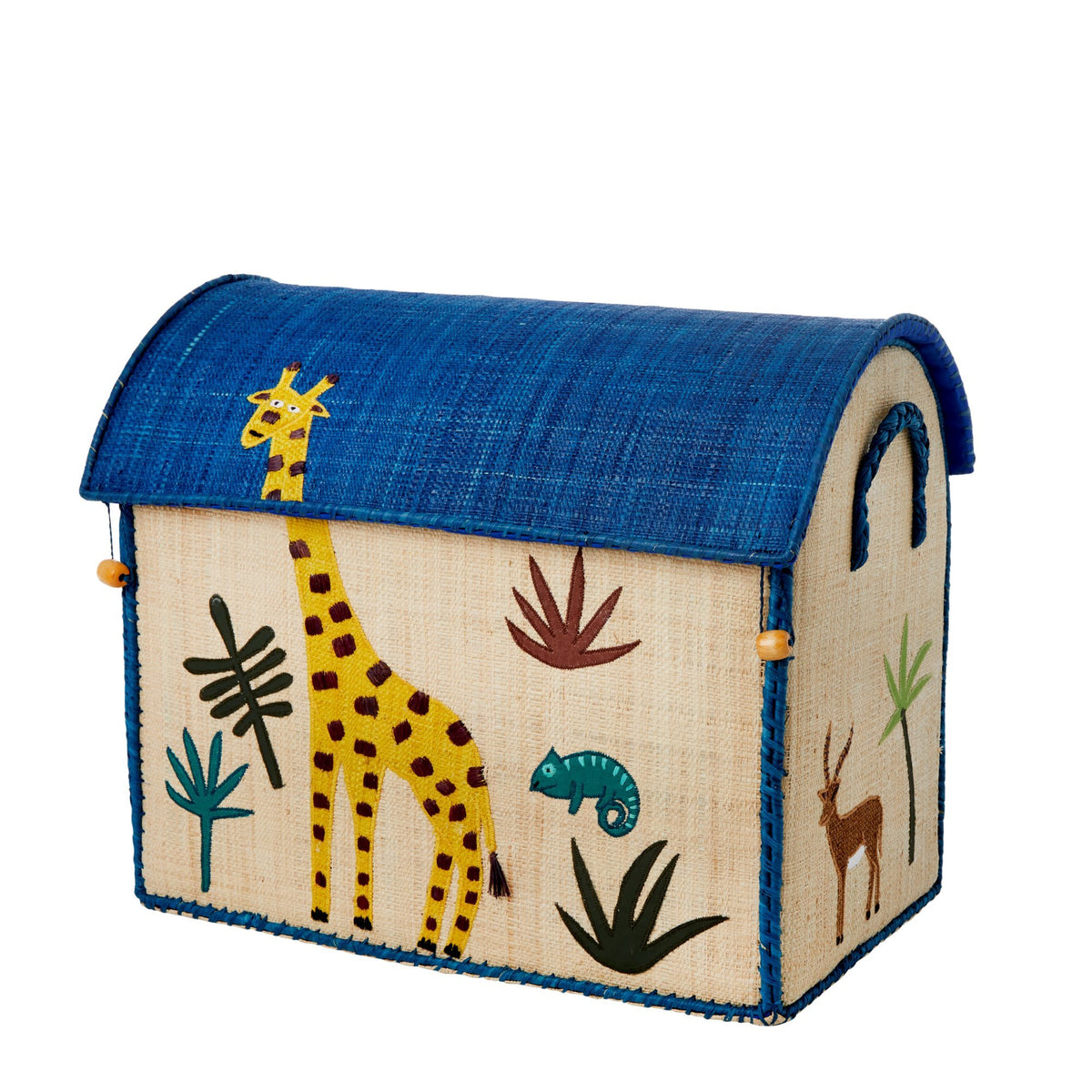 Rice  Aufbewahrungskorb Mittel  Blue Jungle - Online MY SNOWFLAKE