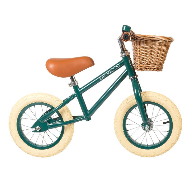 Banwood <br/> Laufrad First Go <br/> Dunkelgrün,Laufräder, Banwood - SNOWFLAKE kindermöbel concept store