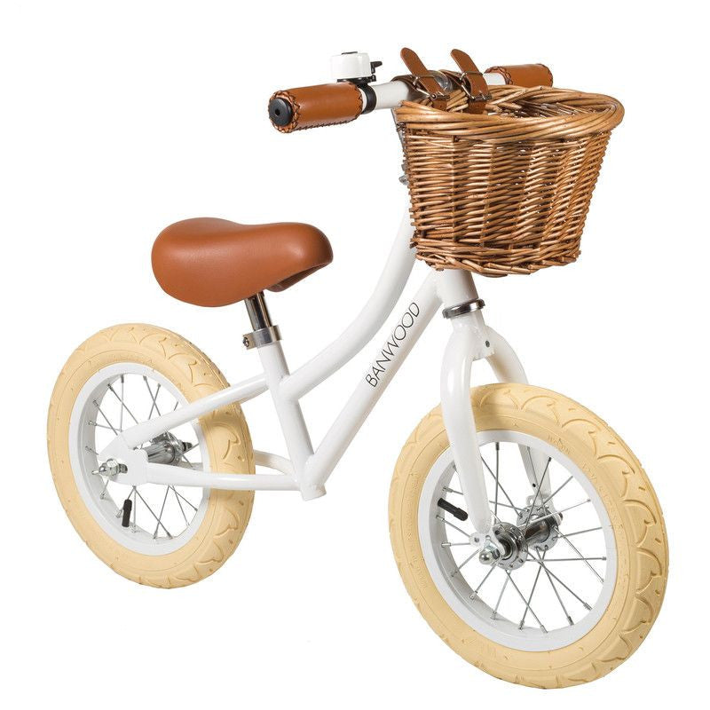 Banwood <br/> Laufrad Girl First Go <br/> Weiss,Laufräder, Banwood - SNOWFLAKE kindermöbel concept store
