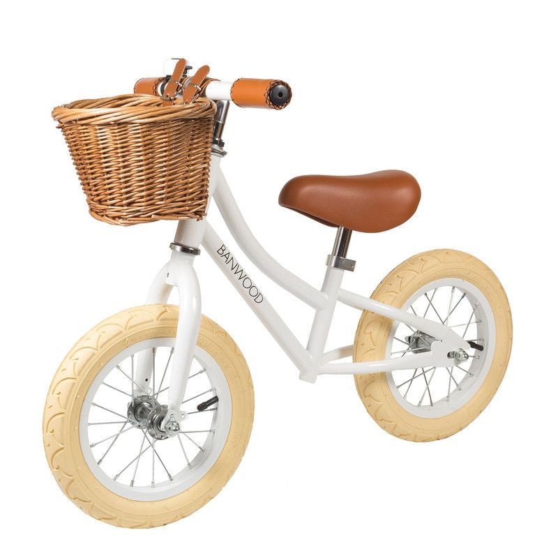 Banwood <br/> Laufrad Girl First Go <br/> Weiss,Laufräder, Banwood - SNOWFLAKE kindermöbel concept store