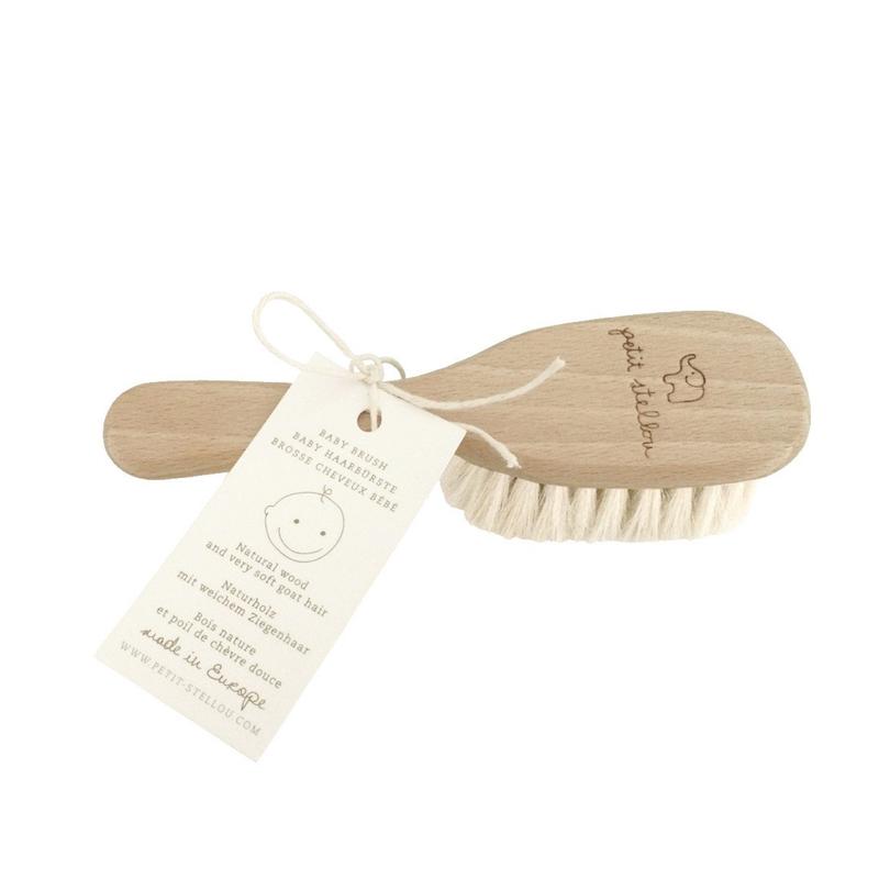 Petit Stellou <br/> Baby Haarbürste <br/> Natur,Babypflege, Petit Stellou - SNOWFLAKE kindermöbel concept store