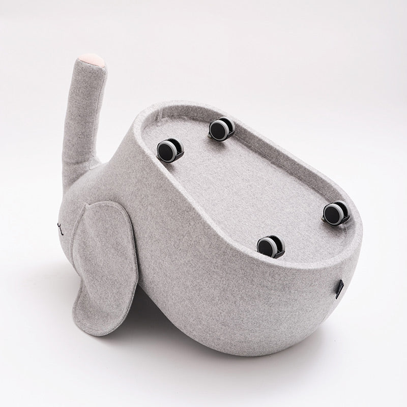 Bada & Bou  Roll-Elefant  Grey Melange - Online MY SNOWFLAKE