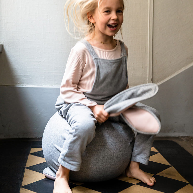 Bada & Bou Jumping Bunny Grey Melange