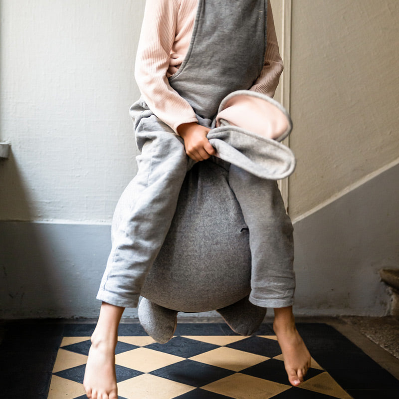 Bada & Bou Jumping Bunny Grey Melange