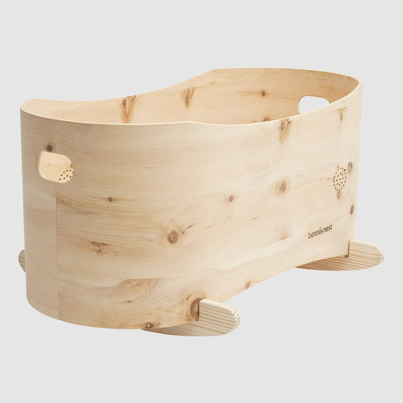 Benni’s Nest  Set Babybett aus Arvenholz (40 x 80cm)  Natur - Online MY SNOWFLAKE