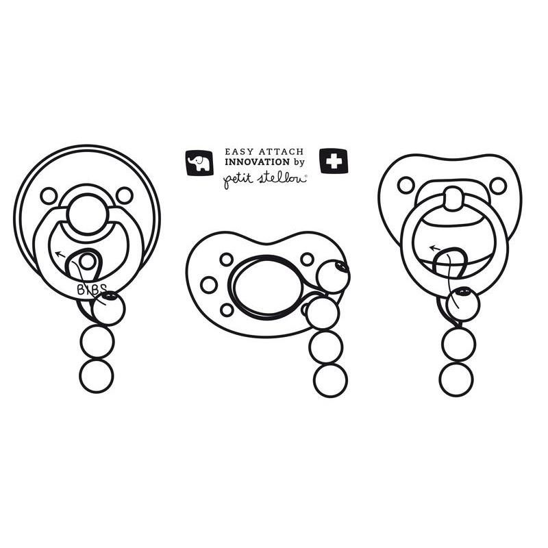 Petit Stellou  Schnullerkette  Elephant - Online MY SNOWFLAKE