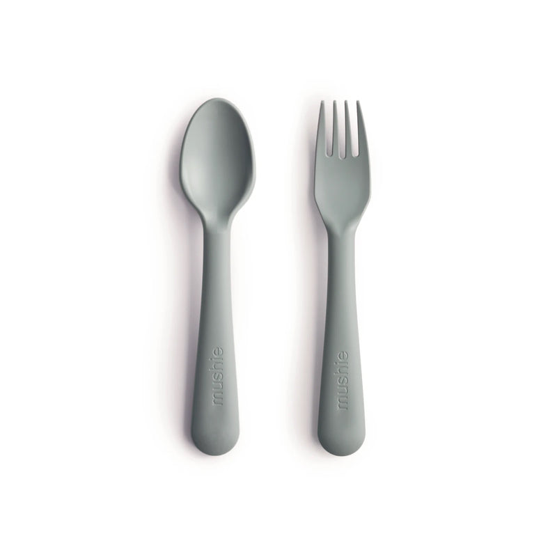 Mushie  Besteck 2er Set   Sage - Online MY SNOWFLAKE