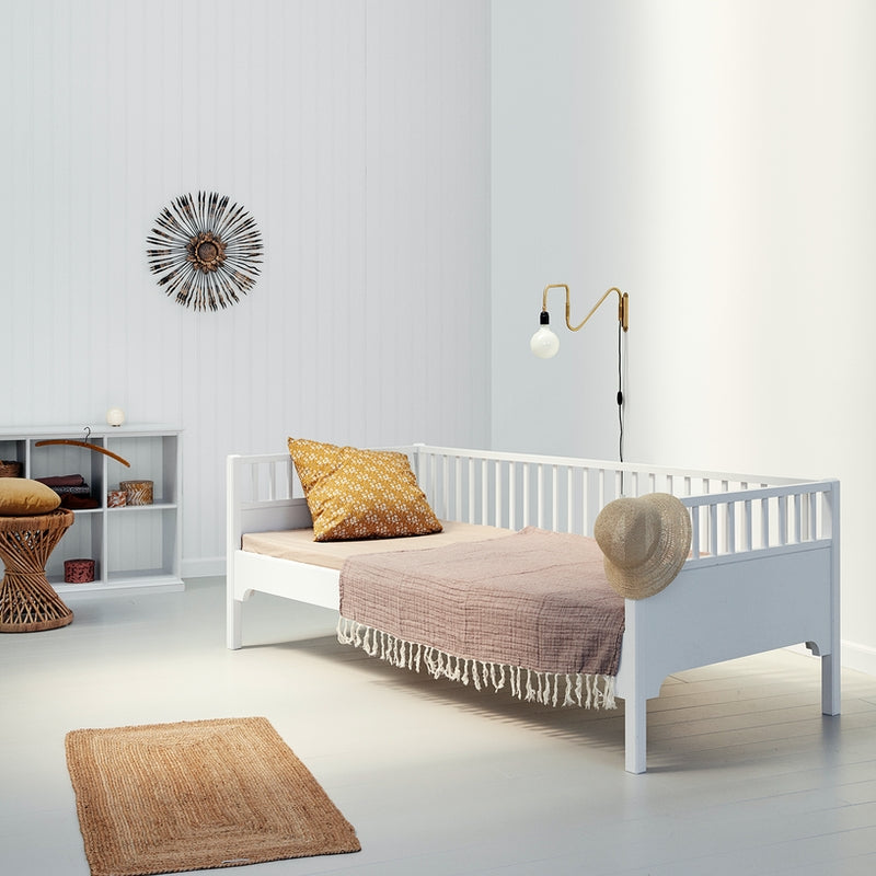 Oliver Furniture  Umbauset Seaside  Einzelbett zum Bettsofa  Weiss - Online MY SNOWFLAKE