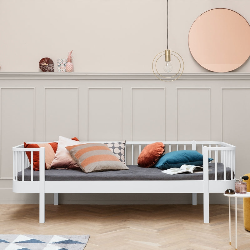 Oliver Furniture  Umbauset Wood Original Einzelbett zum Bettsofa  Weiss