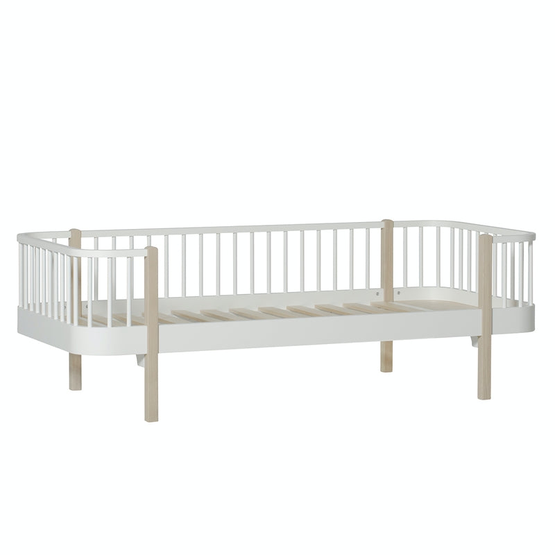 Oliver Furniture  Umbauset Wood Etagenbetten zu 1 Einzelbett und 1 Bettsofa  Weiss/Eiche - Online MY SNOWFLAKE