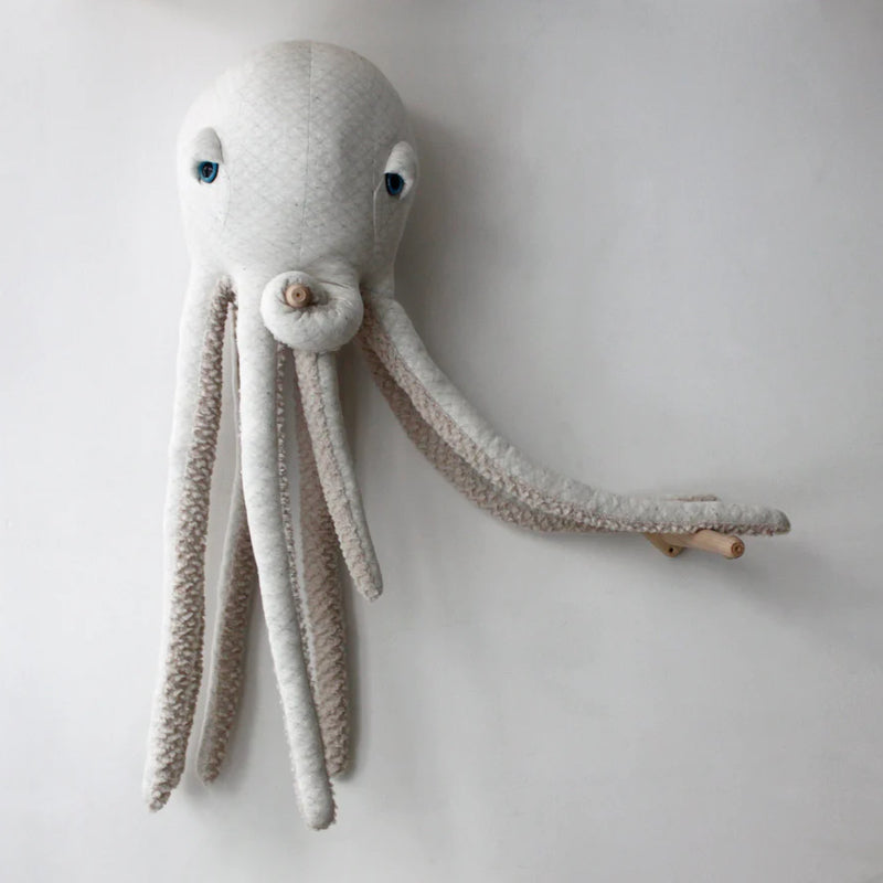 BigStuffed Stuffed Animal 'Big Albino Octopus'