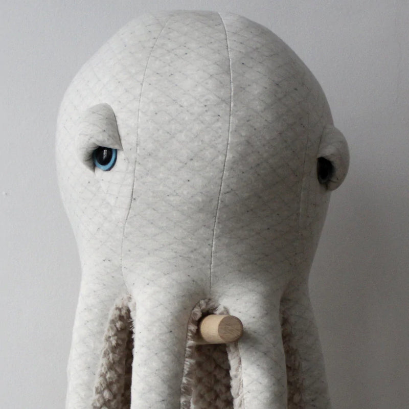BigStuffed Stuffed Animal 'Big Albino Octopus'