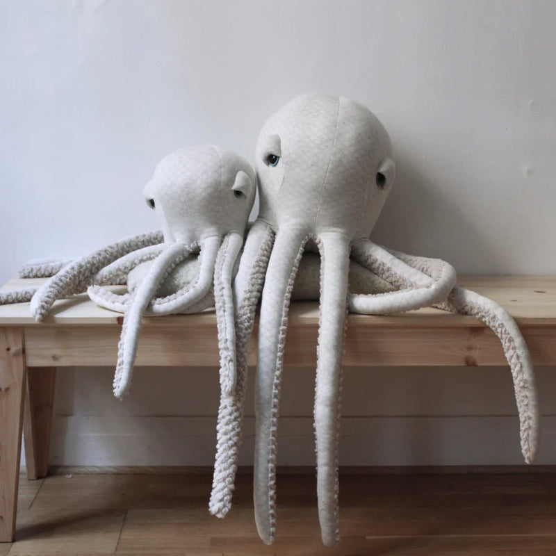 BigStuffed Stuffed Animal 'Big Albino Octopus'
