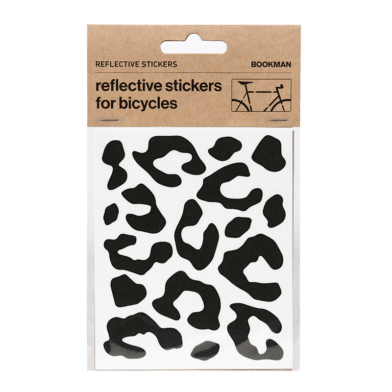 Bookman  Reflektierende Leopard Sticker  Black - Online MY SNOWFLAKE