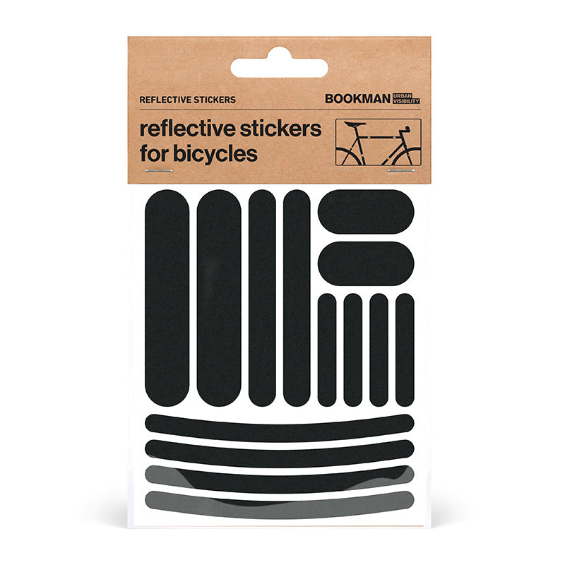 Bookman  Reflektierende Streifen Sticker  Black - Online MY SNOWFLAKE